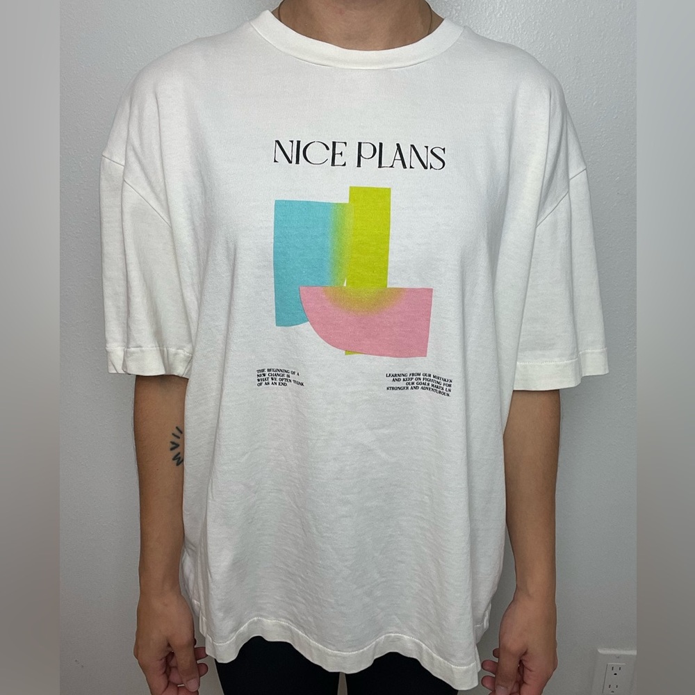 Zara Men’s M Graphic T Shirt